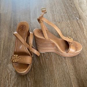 Tory Burch Nude Wedge